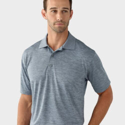 Men's Dakota Striated Heather Polo Thumbnail