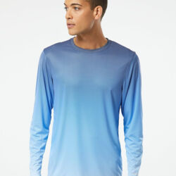 Unisex Barbados Performance Pin Dot Long Sleeve T-Shirt Thumbnail