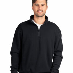 Unisex Fleece Quarter-Zip Pullover Thumbnail