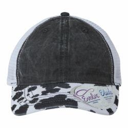 Women's Printed Bill with Mesh Back Cap Thumbnail