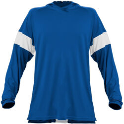 Unisex Contender Hooded Long Sleeve T-Shirt Thumbnail