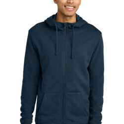 Organic Cotton Fleece Full Zip Hoodie Thumbnail