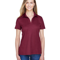 Women's CrownLux Performance® Plaited Polo Thumbnail