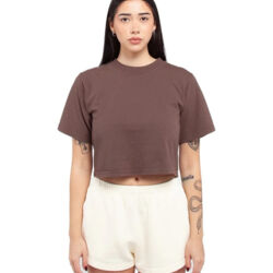 Women's Garment-Dyed Cropped Tee Thumbnail