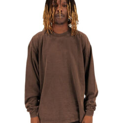 Unisex Max Heavyweight Garment-Dyed Long Sleeve Tee Thumbnail