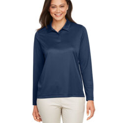 Women's Zone Performance Long Sleeve Polo Thumbnail
