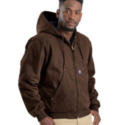 Men's Heartland Washed Cotton Duck Hooded Jacket Thumbnail