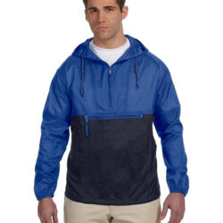 Men's Packable Hooded Nylon Jacket Thumbnail