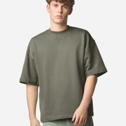 Unisex French Terry Oversized Boxy Top Thumbnail
