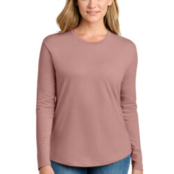 Women's Cotton Relaxed Long Sleeve Tee Thumbnail