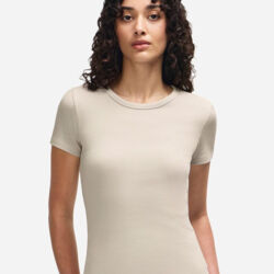 Women's Baby Rib Fitted Tee Thumbnail