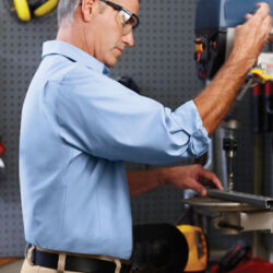 Men's Tall Long Sleeve Work Shirt Thumbnail