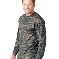 Men's Digital Camo Long Sleeve T-Shirt Thumbnail