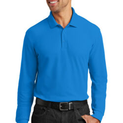 Long Sleeve Core Classic Pique Polo Thumbnail