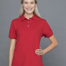 Women's 100% Ring-Spun Cotton Piqué Polo Thumbnail