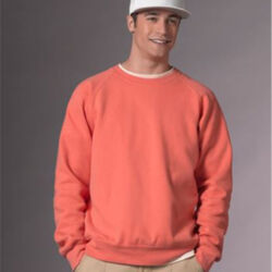 Unisex Vintage Fleece Raglan Crewneck Sweatshirt Thumbnail