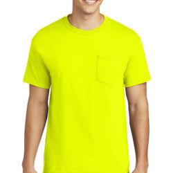 Heavy Cotton 100% Cotton Pocket T Shirt Thumbnail