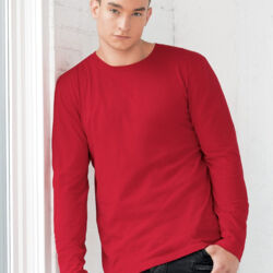 Unisex Fine Jersey Long Sleeve Tee Thumbnail