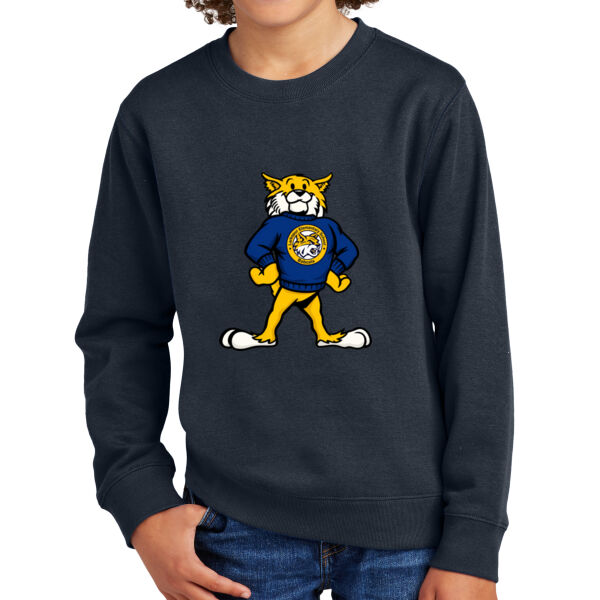 Bobcats - Youth V.I.T. Fleece Crew Thumbnail