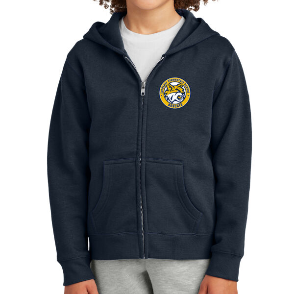 Bobcats - Youth Core Fleece 1/4 Zip Pullover Sweatshirt Thumbnail