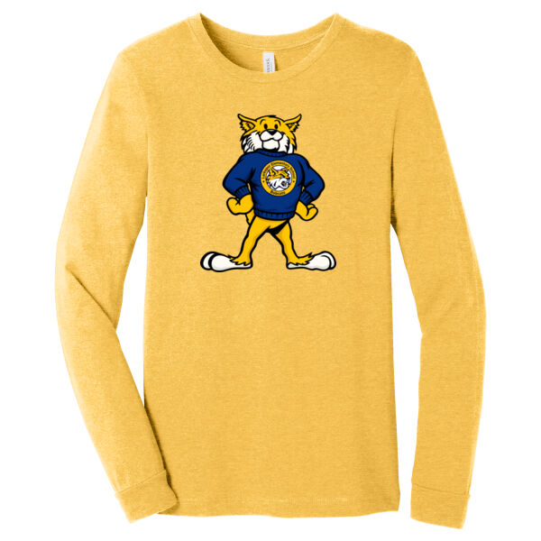 Bobcats - Unisex Heather CVC Long Sleeve Tee Thumbnail