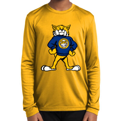 Bobcats - Youth Long Sleeve PosiCharge ® Competitor Tee - Youth Long Sleeve PosiCharge ® Competitor Tee Thumbnail