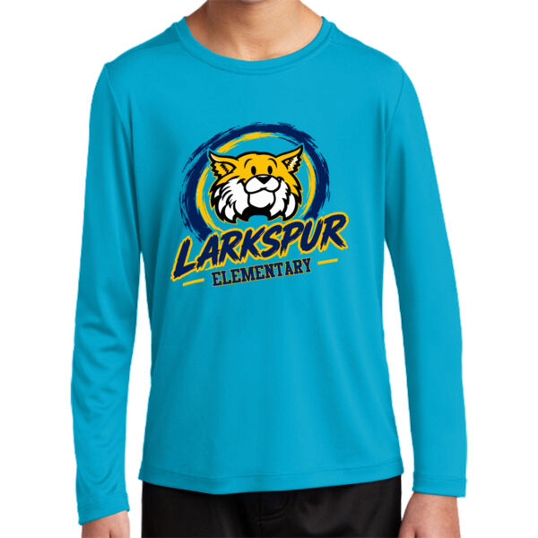 Bobcats - Youth Posi UV ® Pro Long Sleeve Tee Thumbnail