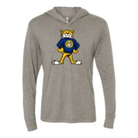 Unisex Triblend Hooded Long Sleeve Pullover Tee Thumbnail