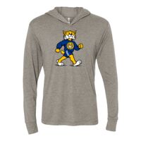 Unisex Triblend Hooded Long Sleeve Pullover Tee Thumbnail