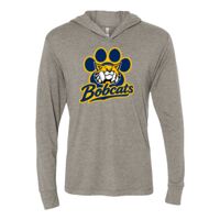 Unisex Triblend Hooded Long Sleeve Pullover Tee Thumbnail